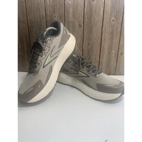 Brooks Divide 5 Trail Running Shoes Mens Size 12 London Fog/ Falcon - Picture 6 of 9